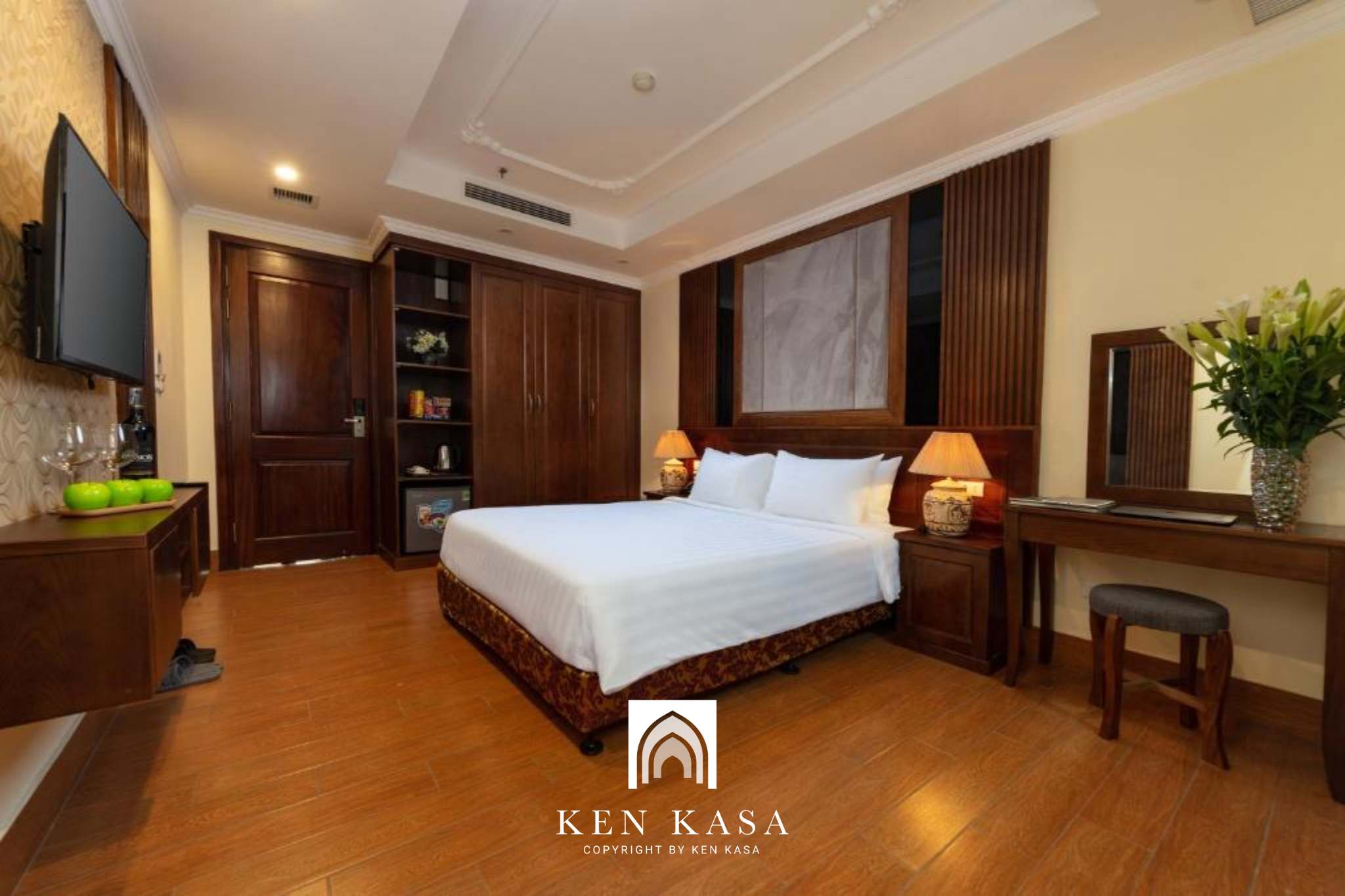 Thiết kế phòng ngủ  tại The West Hotel & Spa 